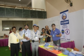The Kolkata Ham Team with the momentoes